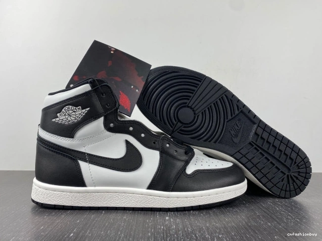 BQ4422-001 (2023) Retro 85 Black White Jordan 1 High 0802